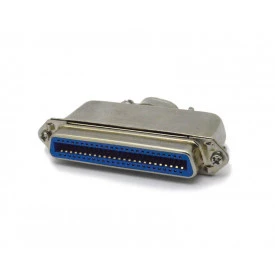 Conector Centronics Fêmea Solda Fio DS1078-50FOL com Capa Metálica - 50 Vias - Connfly
