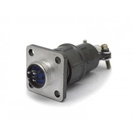 Conector Circular Macho e Fêmea DS1110-05-04 - 04 Vias - Connfly