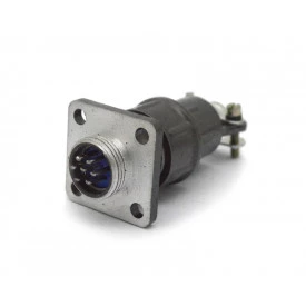 Conector Circular Macho e Fêmea DS1110-05-07 - 07 Vias - Connfly