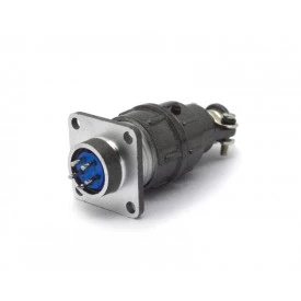 Conector Circular Macho e Fêmea DS1110-06-05 - 05 Vias - Connfly