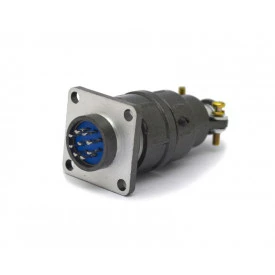 Conector Circular Macho e Fêmea DS1110-06-09 - 09 Vias - Connfly