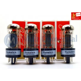 Quarteto Casado da Válvula 6V6GT/CV-511 Genalex - Gold Lion 