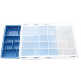 Estojo Organizador Simples com 20 Divisorias - ES-20-A - Hi estojos