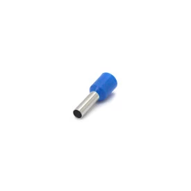 Terminal Tubular Ilhós Isolado 14 AWG 2.50mm² Azul - ES12150-1 - Eletro Service