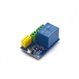 Adaptador ESP8266 ESP-01 com Relé 5V 10A 1 Canal Compatível com Arduino