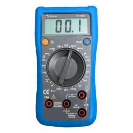 Multímetro Digital ET-1110A - Display LCD de 3 ½ dígitos - Temperatura - Minipa