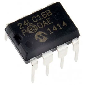 Circuito Integrado 24LC16B-I/P Microchip