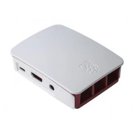 Case Oficial Raspberry PI 3 Model B Vermelho e Branco
