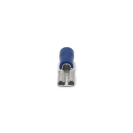 Terminal Faston Fêmea Isolado 16-14 AWG 1.1 a 2.5mm Azul - FE1614-41 - Eletro Service