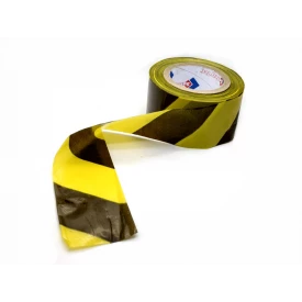 Fita Isolamento Zebrada Amarela e Preta 7cm x 200m  - SafetyTec