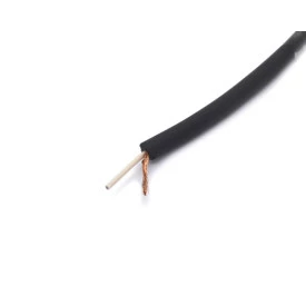 Cabo Para Guitarra Preto 1x0.50mm - Mult Cabo - Preço Por Metro