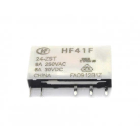 Relé 24Vcc HF41F/MKB 1F