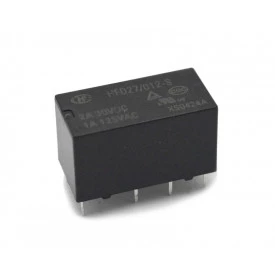 Relé para uso geral 12Vdc 2A DPDT 2 contatos reversíveis HFD27/012-S