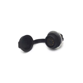 Conector Fêmea para Painel com Base Redonda 8 Vias - JA/PM8IP - Melro