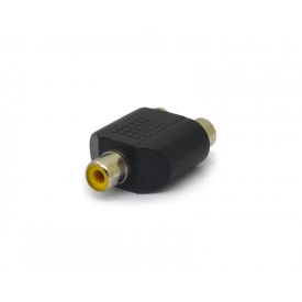 Adaptador Jack RCA para Jack RCA Duplo - JD-W8022 - Jinda