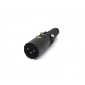 Conector XLR Macho 3 Pinos - JD15-3515A - Jiali