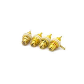 Jack RCA para Painel Chassis Dourado - JD15-5037 - Diversas Cores - Jinda