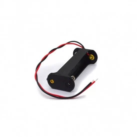 Suporte Para 2 Pilhas AA JL33402B Com Rabicho - Jiali