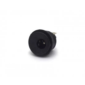 Jack Power DC J4 2,5x5,5mm com Pino de 2,5mm - JL13027B - Jiali