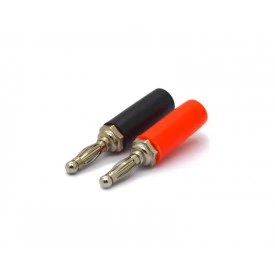 Pino Banana 4mm - Cores Preto e Vermelho - JL14005A - Jiali