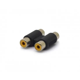 Adaptador 2 Jack RCA para 2 Jack RCA - JL16071 - Jiali