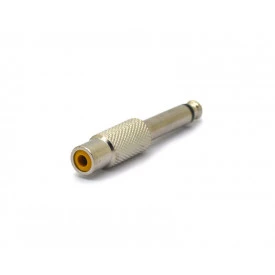Plug Mono 6,35mm para Jack RCA - JL16104 - Jiali