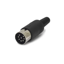 Conector Din JL21320/8P 8 Pinos Com Rabicho - Jiali