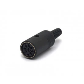 Conector Din JL21321/8P 8 Pinos Com Rabicho - Jiali