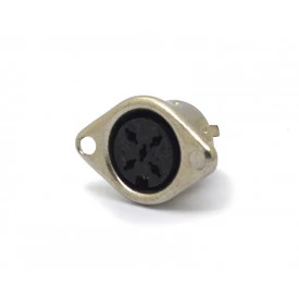 Conector Din JL21322/5P 5 Pinos 90° - Jiali