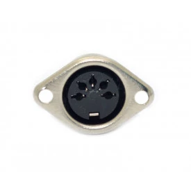 Conector Din JL21322/5P 5 Pinos 180° - Jiali