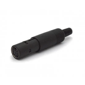 Conector Mini Din Fêmea JL21324/8P Com Rabicho - Jiali