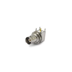 Conector BNC Fêmea Para Painel 90º JL31105 - Jiali