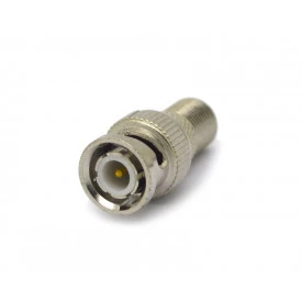 Adaptador BNC Macho x Conector F Fêmea - JL31144 - Jiali