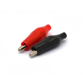 Garra Jacaré de 27mm e Corpo de 40mm - Cores Preta e Vermelha - WD-025