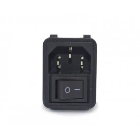 Plug com 3 Pinos A/C com Chave - JL48049 - Jiali