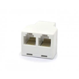 Adaptador RJ12 06 Vias - 6P6C/2X6P6C - JL52011B - Jiali