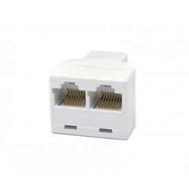 Adaptador RJ45 08 Vias - 8P8C/2X8P8C - JL52011C - Jiali