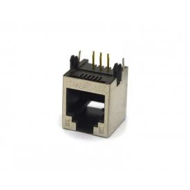 Conector Jack 6P6C 90º - JL52063 