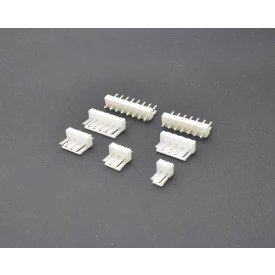 Conector Macho JS-1120-XX 180º Trava Central Passo de 3,96mm - 2 a 9 Vias