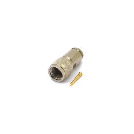 Conector UHF Mini Macho Reto Cabo Prensa Cabo RG-58 / RGC-58 -  KM-3M - Gav 144 - KLC
