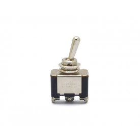 Chave Alavanca Metálica Unipolar SPDT com 3 Terminais 10A/250V KN3 (A)-112A Liga/(Liga) Momentânea - Jietong