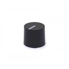 Knob Rotativo com Parafuso - Preto - KP-02P - Scott