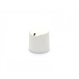 Knob Rotativo com Parafuso - Branco - KP-03P - Scott
