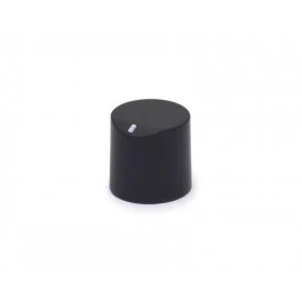 Knob Rotativo com Parafuso - Preto - KP-05-P - Scott
