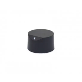 Knob Rotativo com Parafuso - Preto - KP-25P - Scott