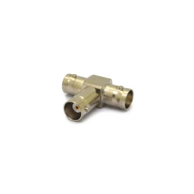 Adaptador BNC em T 50 OHms Tripla Fêmea - LA-7 - Gav 26 - KLC