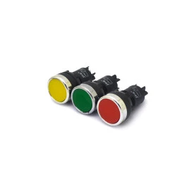 Botão de Comando Monobloco 10A/600Vca LA39J-11B - Em 3 Cores