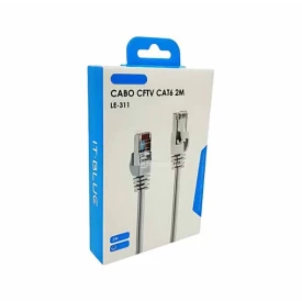 Cabo CFTV CAT6 3M Cinza - LE-311
