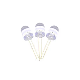 Led 10mm Transparente Alto Brilho L-833UC 3V - Paralight