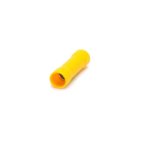 Terminal Tipo Luva Isolado 12-10 AWG 2.6 á 6mm² Amarelo - LI1210 - Eletro Service